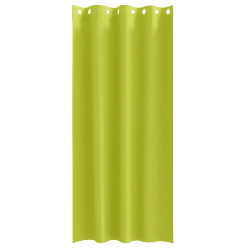 Užuolaidos su žiedais, blokuojančios šviesą 2 pcs Žalia