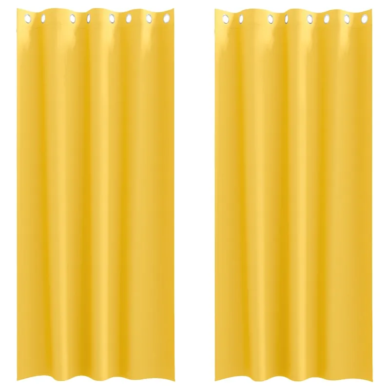 Užuolaidos su žiedais, blokuojančios šviesą 2 pcs