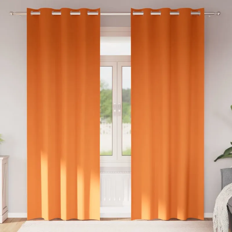 Užuolaidos su žiedais, blokuojančios šviesą 2 pcs