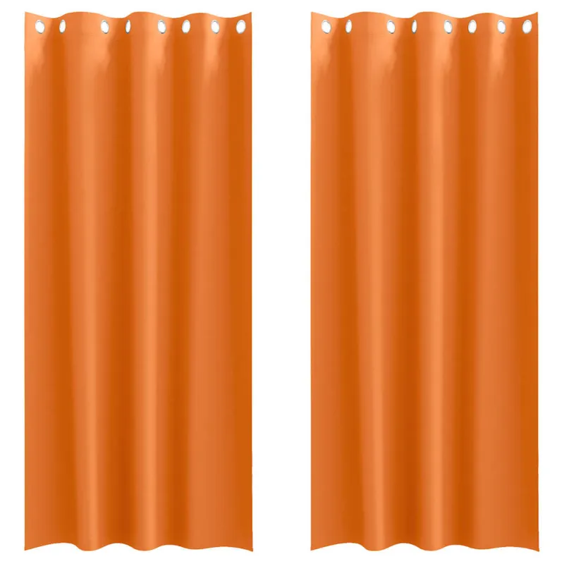 Užuolaidos su žiedais, blokuojančios šviesą 2 pcs