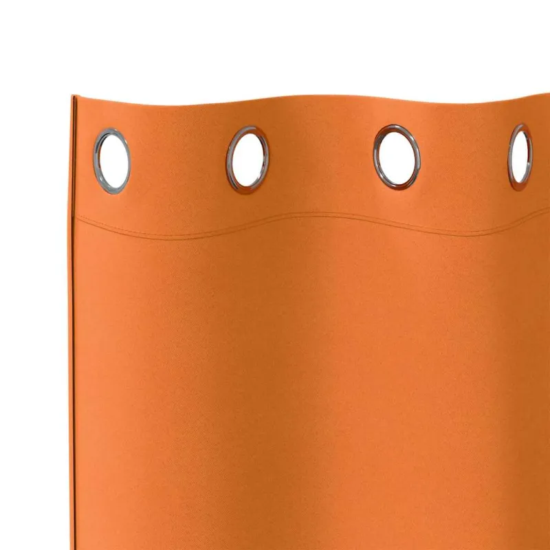 Užuolaidos su žiedais, blokuojančios šviesą 2 pcs