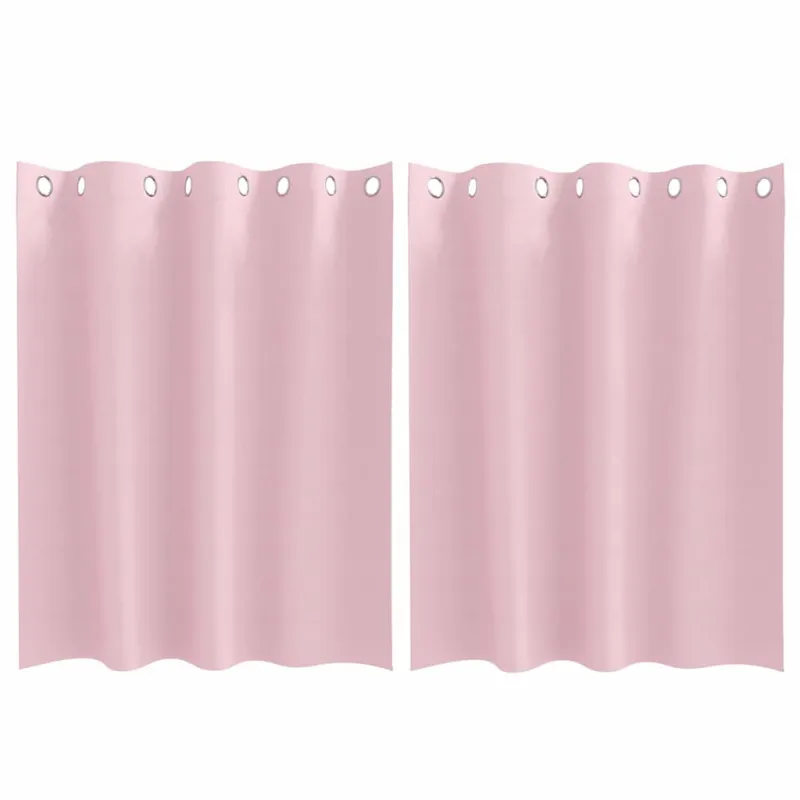 Užuolaidos su žiedais, blokuojančios šviesą 2 pcs