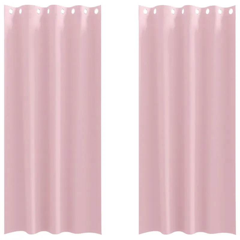 Užuolaidos su žiedais, blokuojančios šviesą 2 pcs