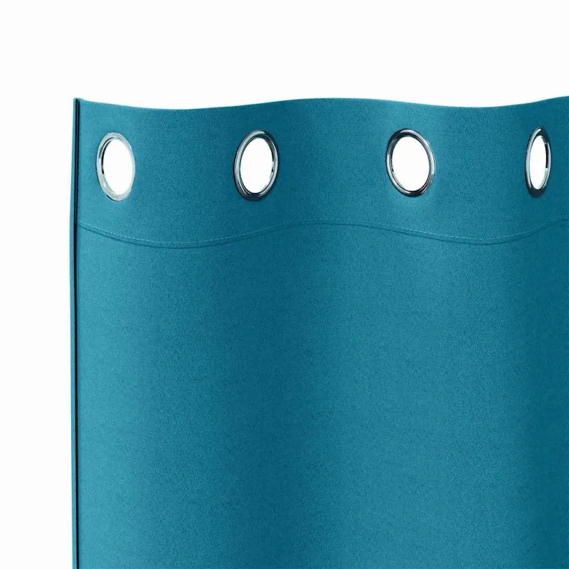 Užuolaidos su žiedais, blokuojančios šviesą 2 pcs Turkio