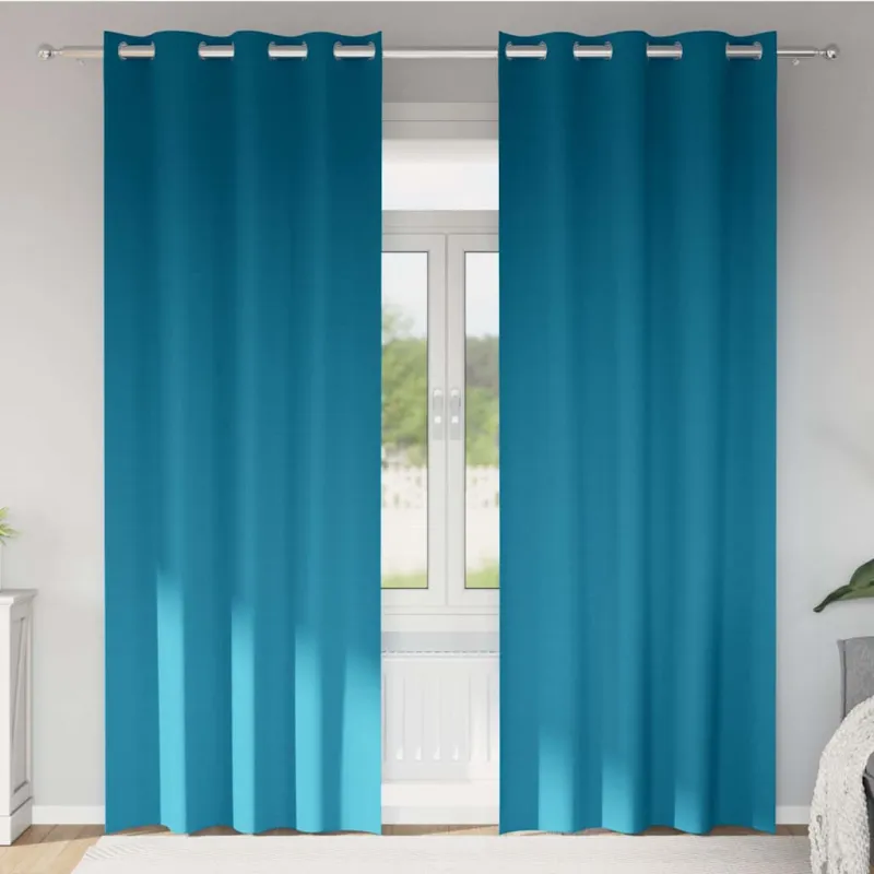 Užuolaidos su žiedais, blokuojančios šviesą 2 pcs Turkio