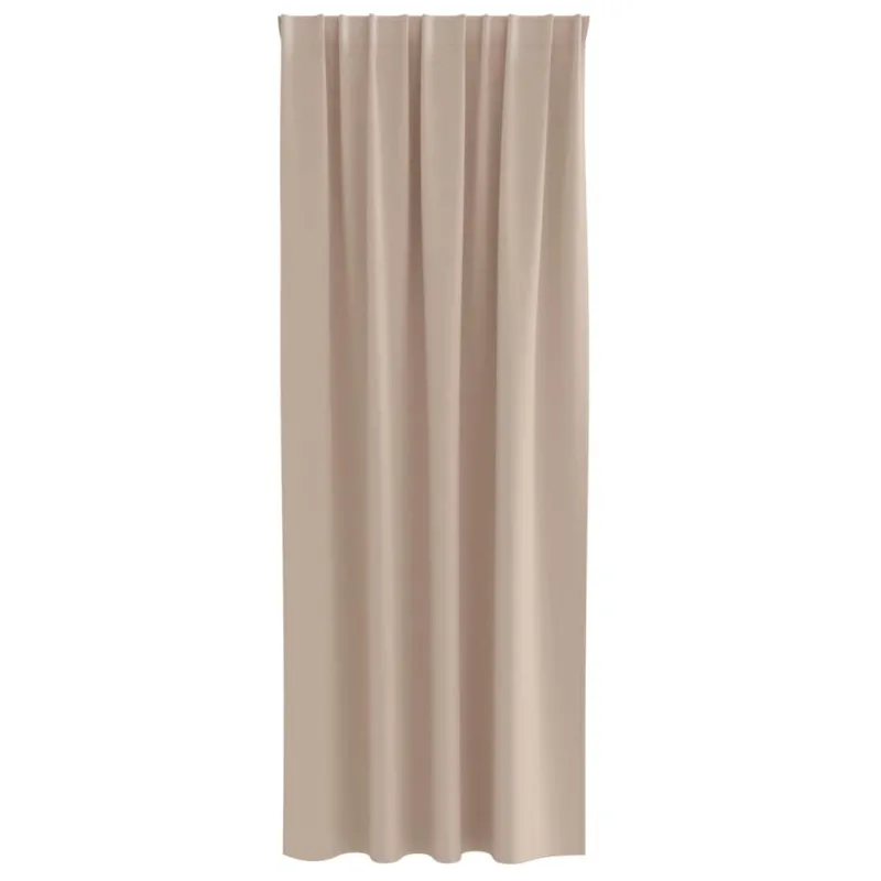 Užuolaidos su žiedais, blokuojančios šviesą 2 pcs Taupe