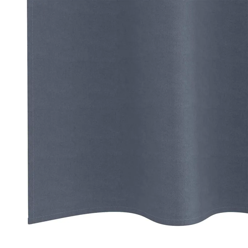 Užuolaidos su žiedais, blokuojančios šviesą 2 pcs Antracitas