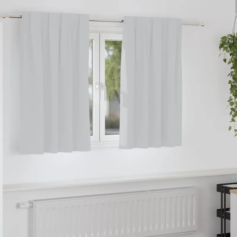 Užuolaidos su žiedais, blokuojančios šviesą 2 pcs