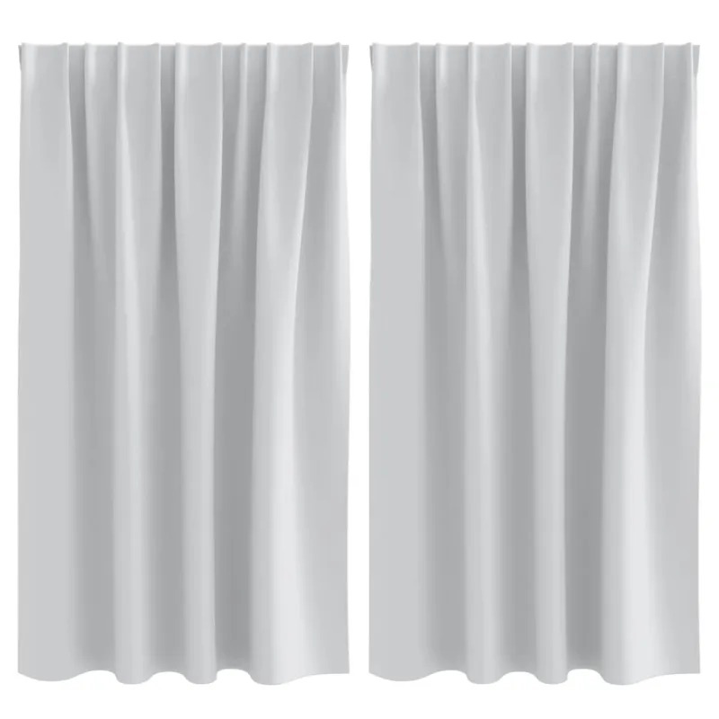 Užuolaidos su žiedais, blokuojančios šviesą 2 pcs