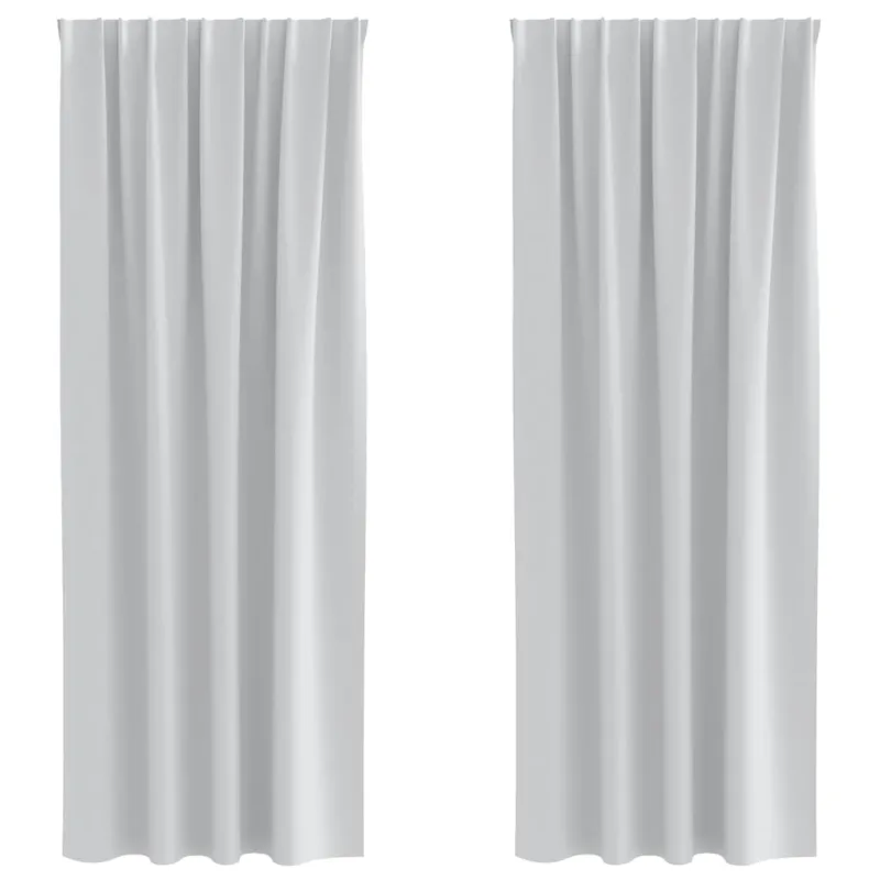 Užuolaidos su žiedais, blokuojančios šviesą 2 pcs
