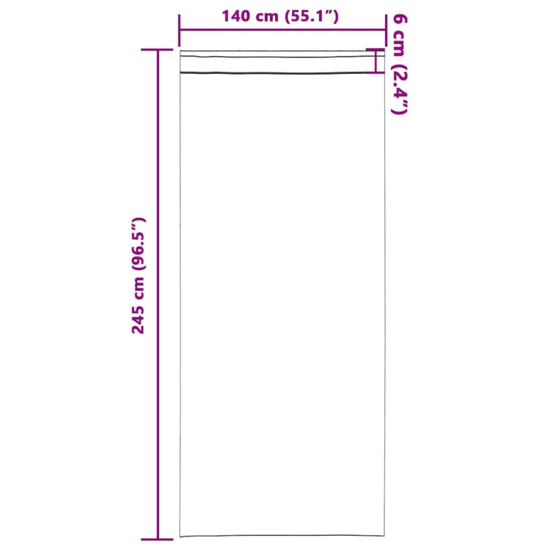 Užuolaidos su žiedais, blokuojančios šviesą 2 pcs Metalo pilka