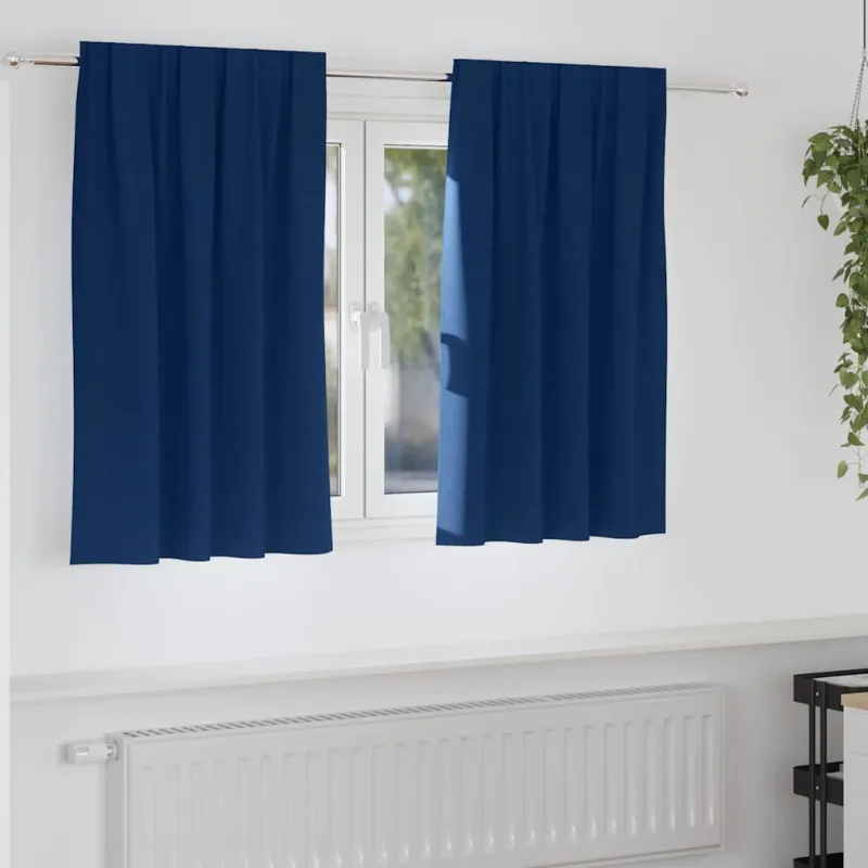 Užuolaidos su žiedais, blokuojančios šviesą 2 pcs