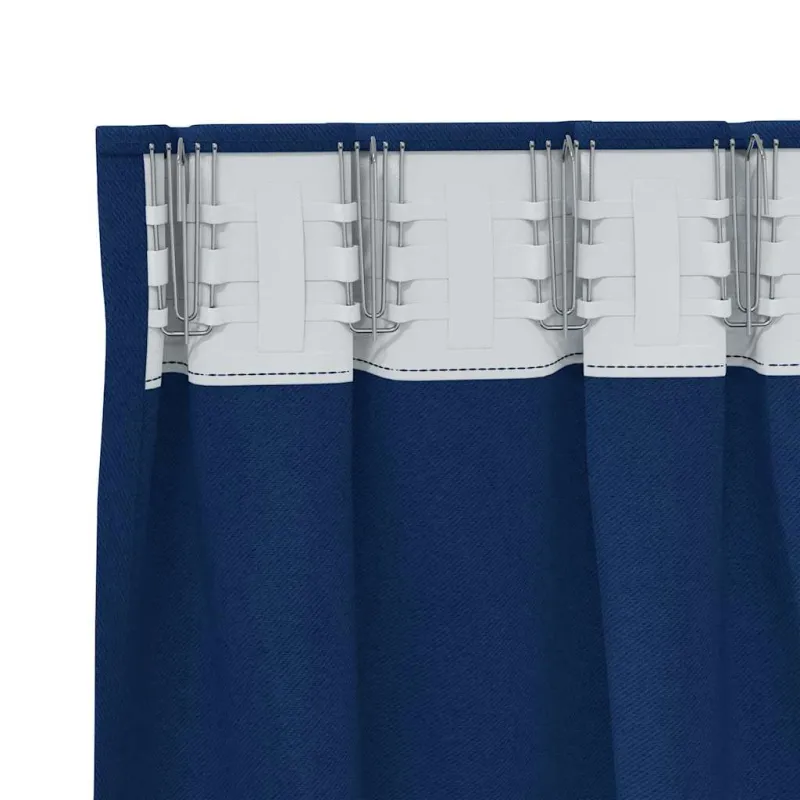 Užuolaidos su žiedais, blokuojančios šviesą 2 pcs