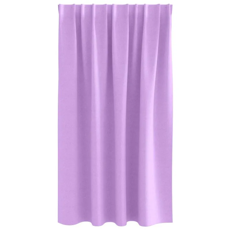 Užuolaidos su žiedais, blokuojančios šviesą 2 pcs Violetinė