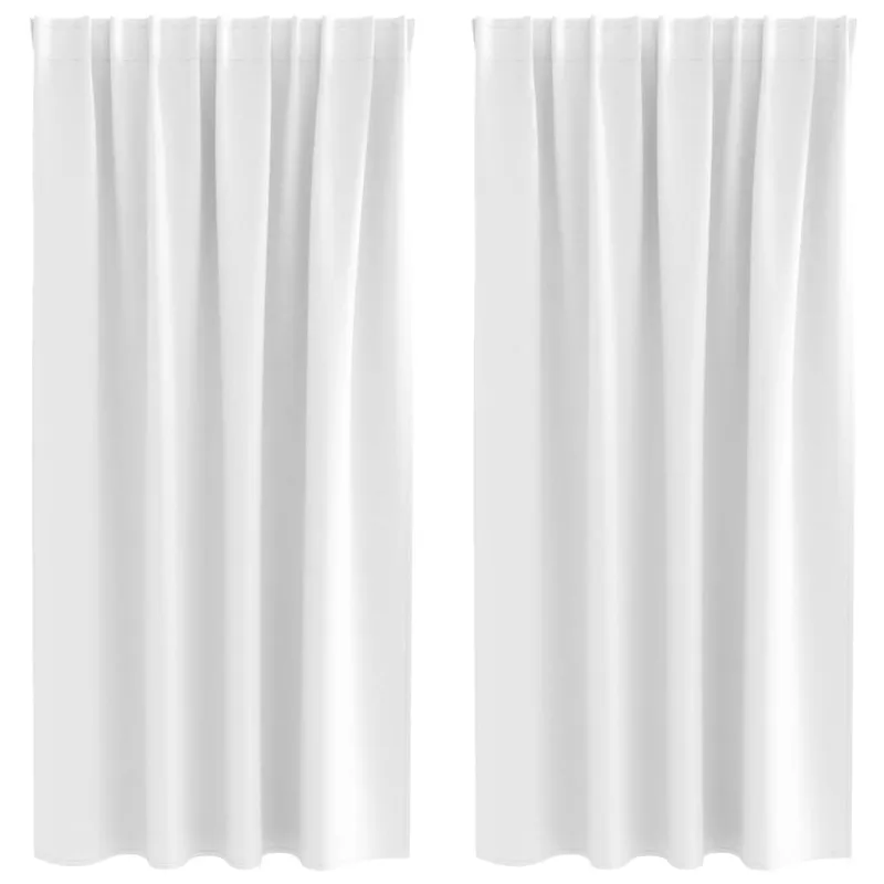 Užuolaidos su žiedais, blokuojančios šviesą 2 pcs