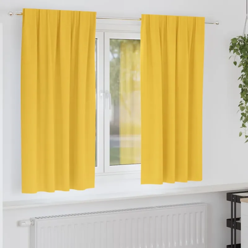 Užuolaidos su žiedais, blokuojančios šviesą 2 pcs