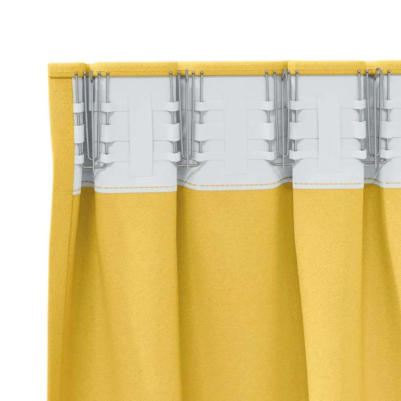 Užuolaidos su žiedais, blokuojančios šviesą 2 pcs