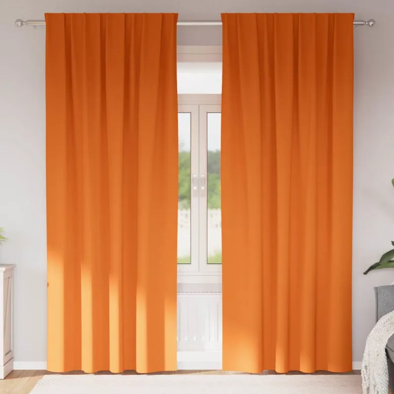 Užuolaidos su žiedais, blokuojančios šviesą 2 pcs