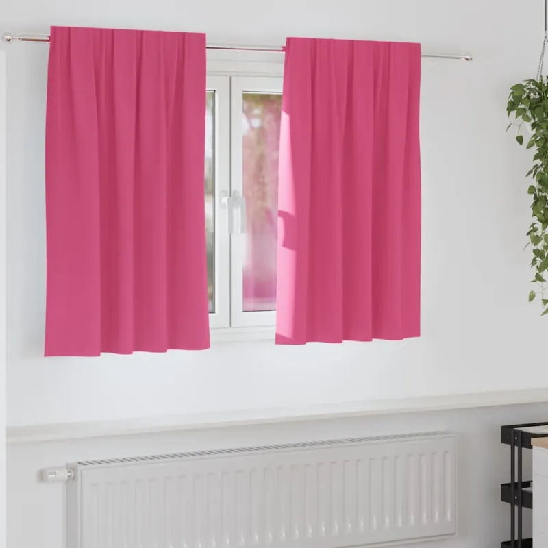 Užuolaidos su žiedais, blokuojančios šviesą 2 pcs