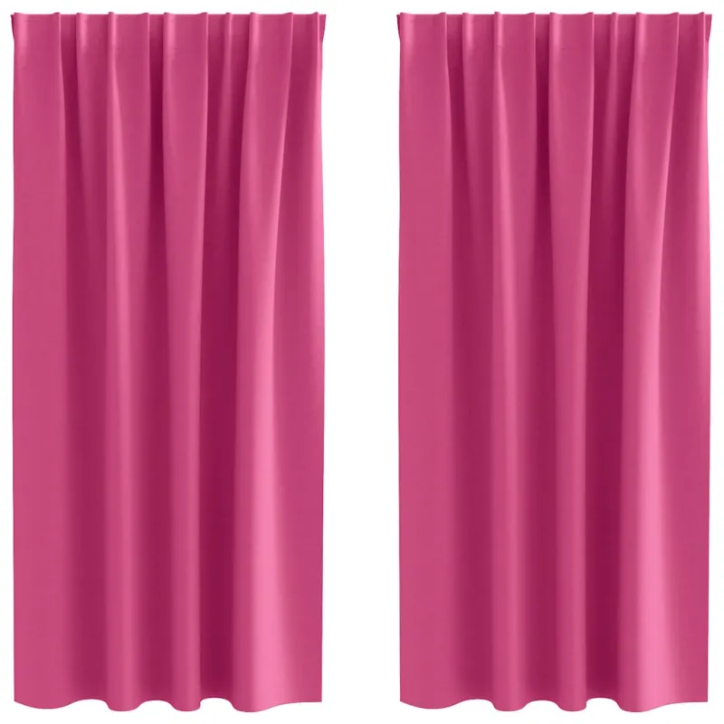 Užuolaidos su žiedais, blokuojančios šviesą 2 pcs