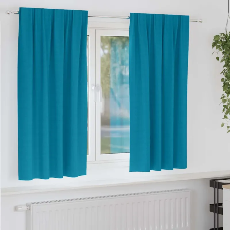 Užuolaidos su žiedais, blokuojančios šviesą 2 pcs Turkio
