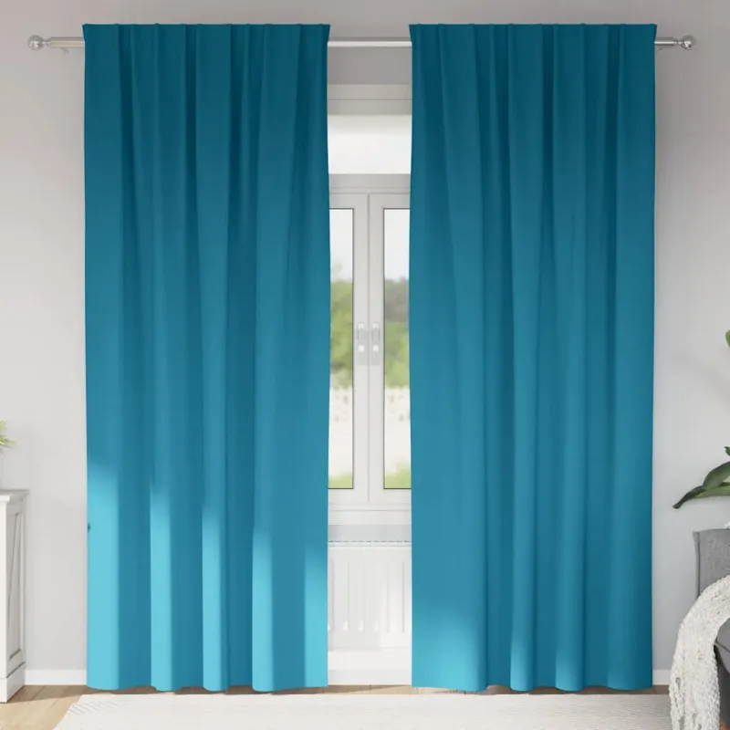 Užuolaidos su žiedais, blokuojančios šviesą 2 pcs Turkio