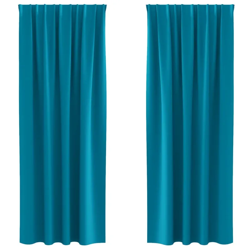 Užuolaidos su žiedais, blokuojančios šviesą 2 pcs Turkio