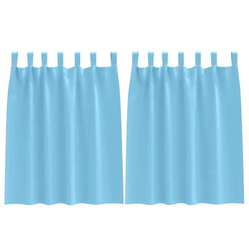 Užuolaidos su žiedais, blokuojančios šviesą 2 pcs
