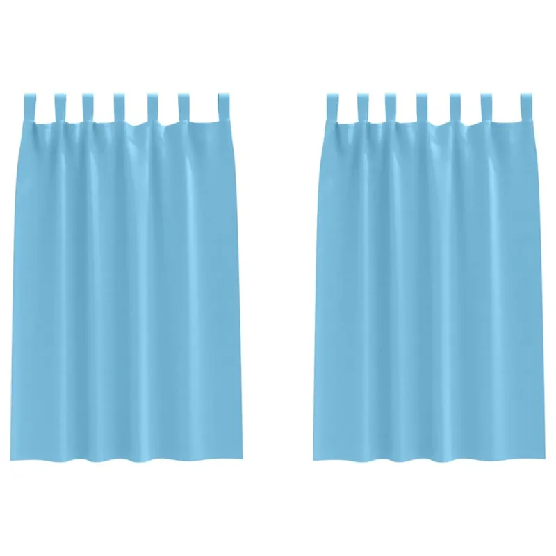Užuolaidos su žiedais, blokuojančios šviesą 2 pcs
