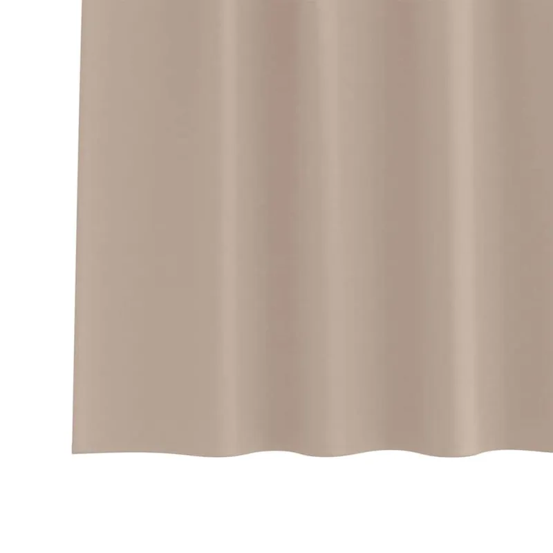 Užuolaidos su žiedais, blokuojančios šviesą 2 pcs Taupe