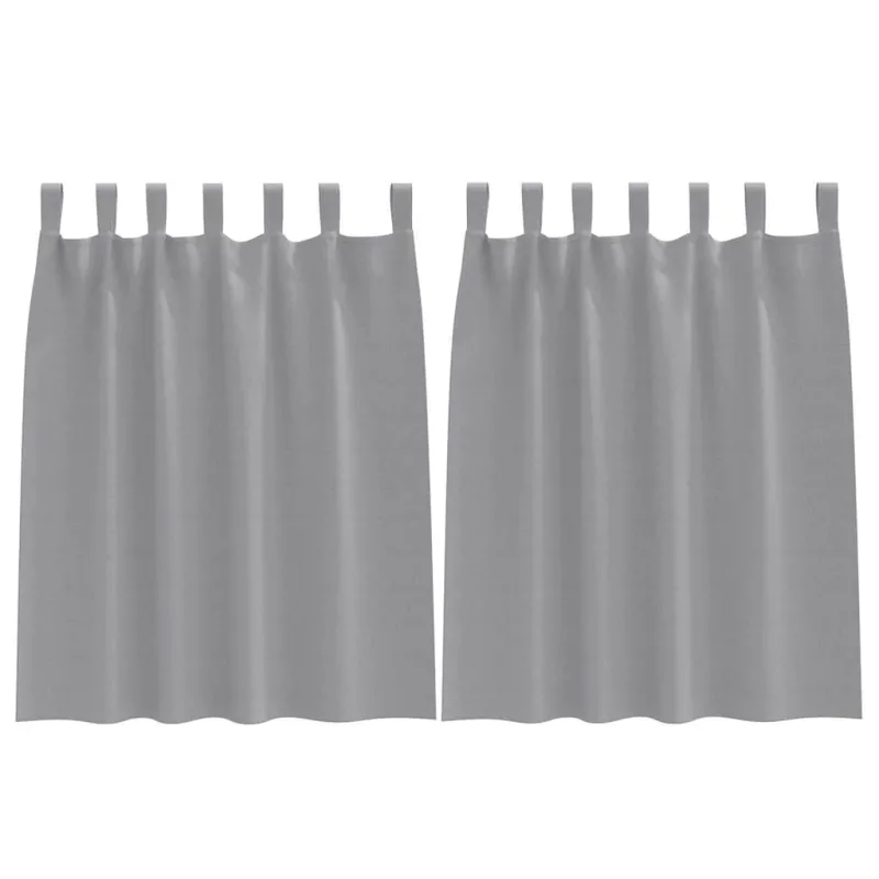 Užuolaidos su žiedais, blokuojančios šviesą 2 pcs