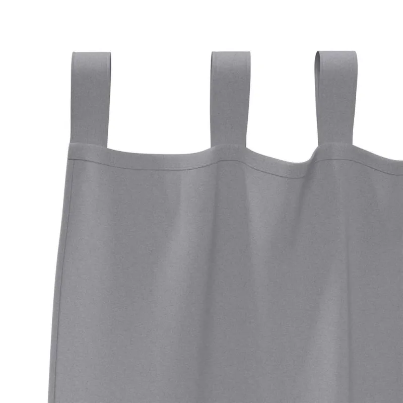 Užuolaidos su žiedais, blokuojančios šviesą 2 pcs