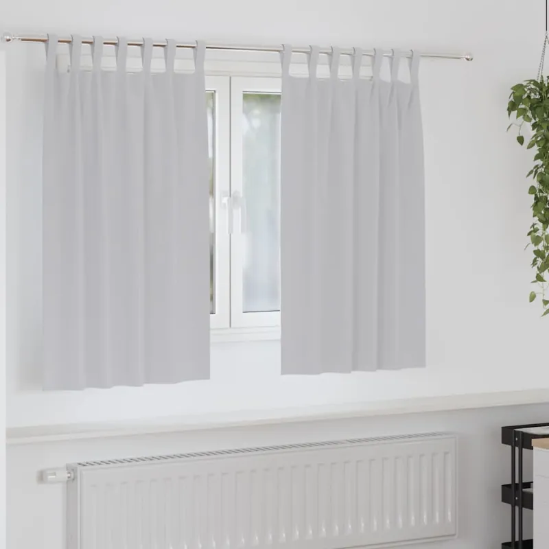 Užuolaidos su žiedais, blokuojančios šviesą 2 pcs