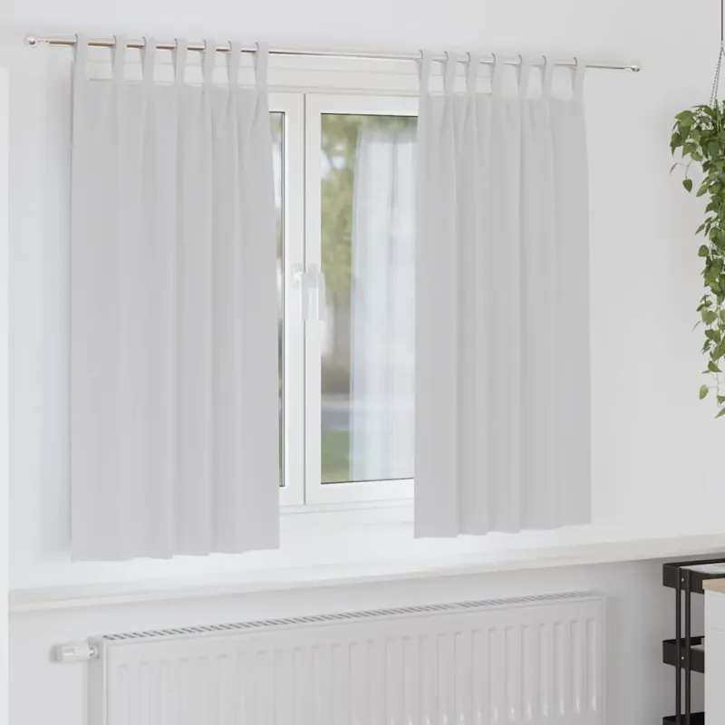 Užuolaidos su žiedais, blokuojančios šviesą 2 pcs