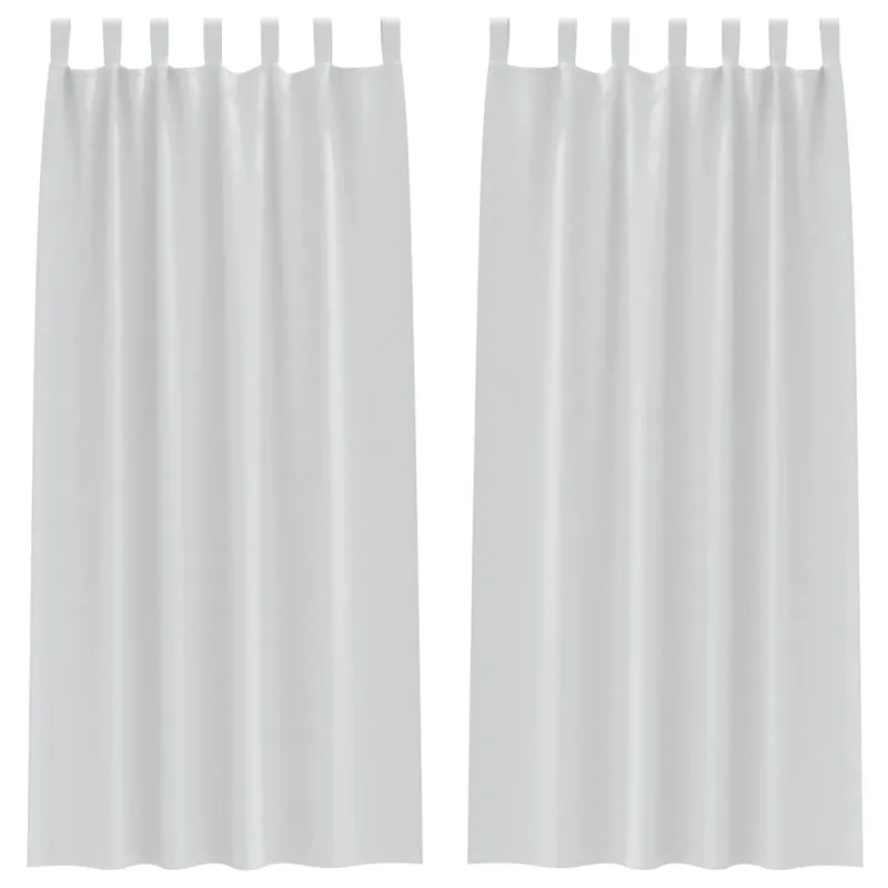 Užuolaidos su žiedais, blokuojančios šviesą 2 pcs