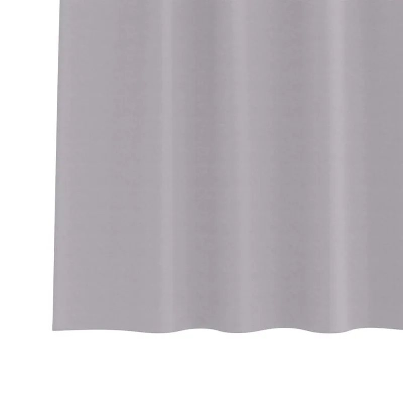 Užuolaidos su žiedais, blokuojančios šviesą 2 pcs Metalo pilka