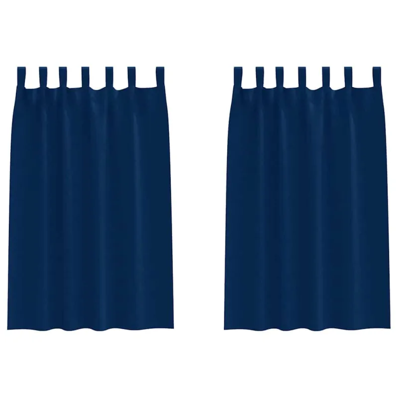 Užuolaidos su žiedais, blokuojančios šviesą 2 pcs