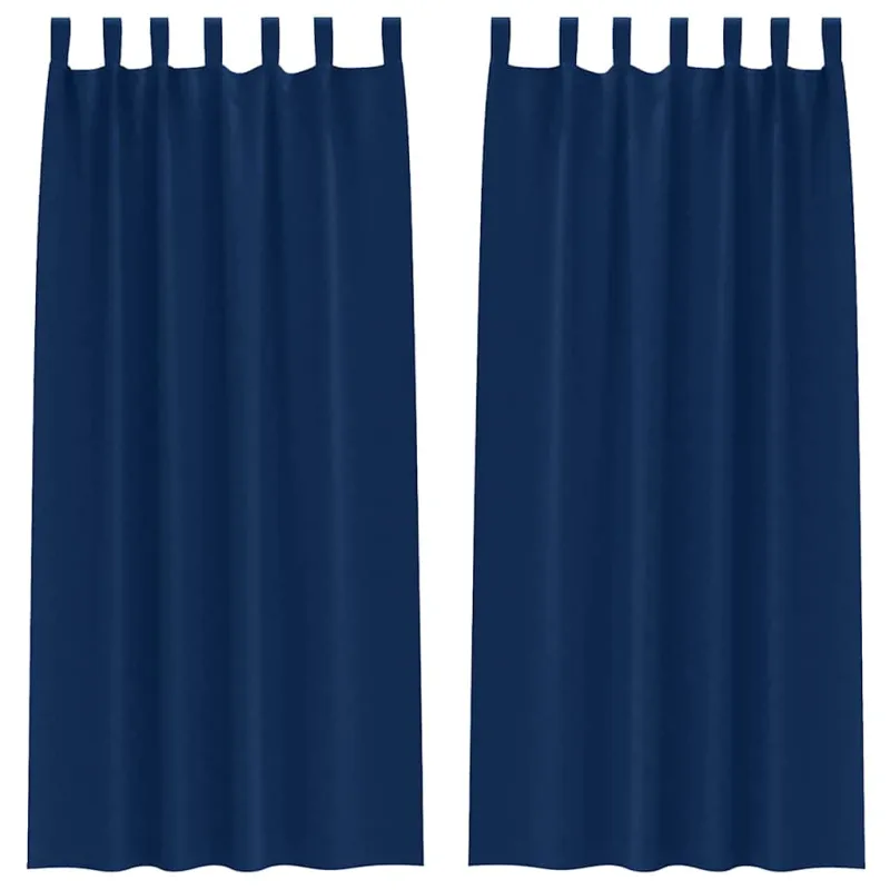 Užuolaidos su žiedais, blokuojančios šviesą 2 pcs