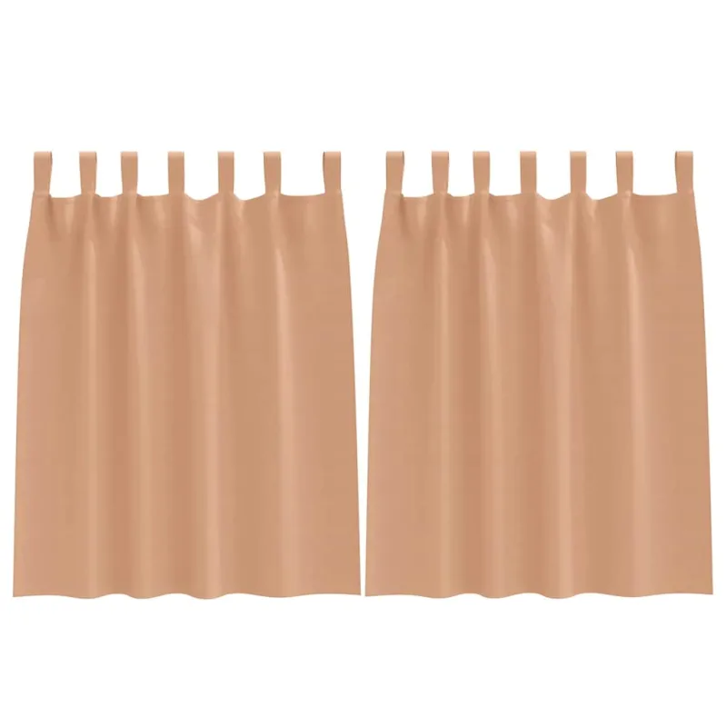Užuolaidos su žiedais, blokuojančios šviesą 2 pcs