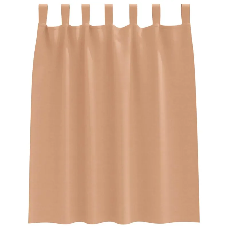 Užuolaidos su žiedais, blokuojančios šviesą 2 pcs