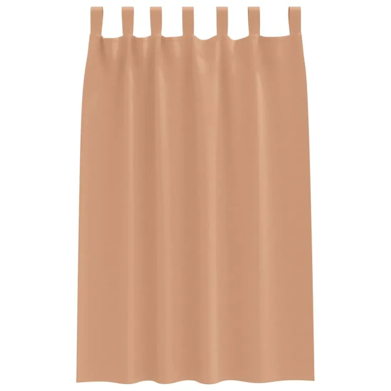 Užuolaidos su žiedais, blokuojančios šviesą 2 pcs