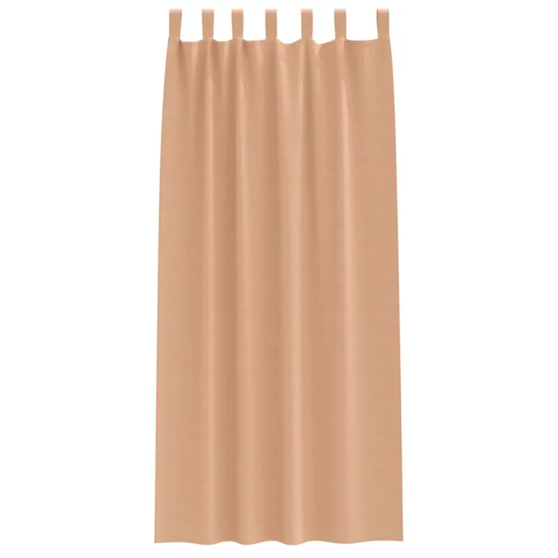 Užuolaidos su žiedais, blokuojančios šviesą 2 pcs