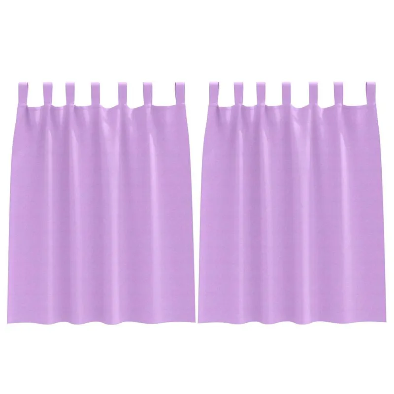 Užuolaidos su žiedais, blokuojančios šviesą 2 pcs Violetinė