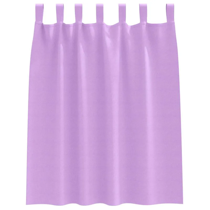 Užuolaidos su žiedais, blokuojančios šviesą 2 pcs Violetinė