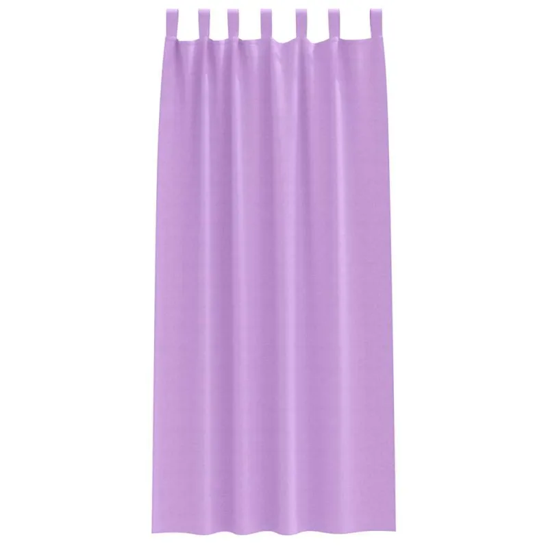 Užuolaidos su žiedais, blokuojančios šviesą 2 pcs Violetinė