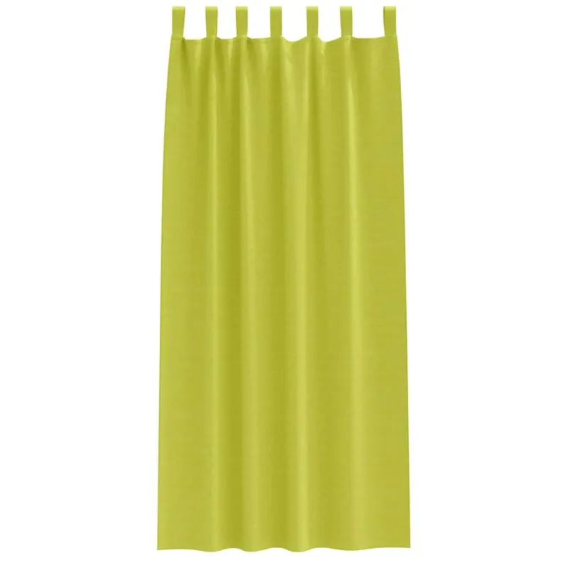 Užuolaidos su žiedais, blokuojančios šviesą 2 pcs Žalia