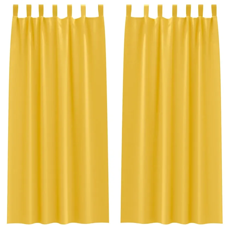 Užuolaidos su žiedais, blokuojančios šviesą 2 pcs