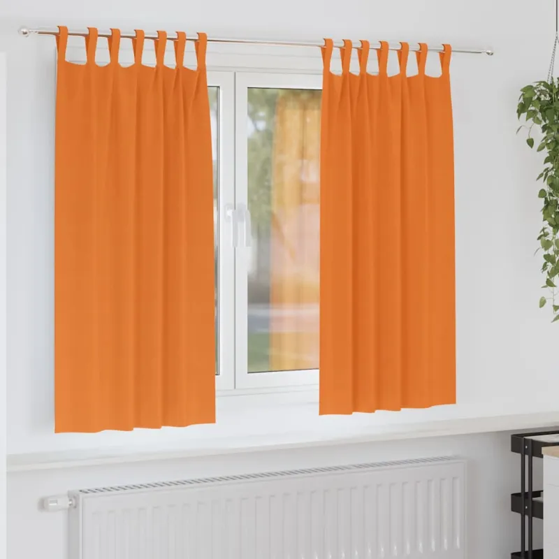 Užuolaidos su žiedais, blokuojančios šviesą 2 pcs
