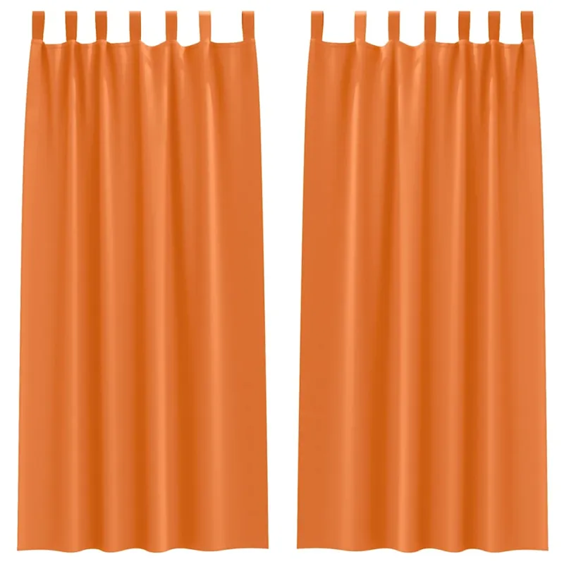 Užuolaidos su žiedais, blokuojančios šviesą 2 pcs