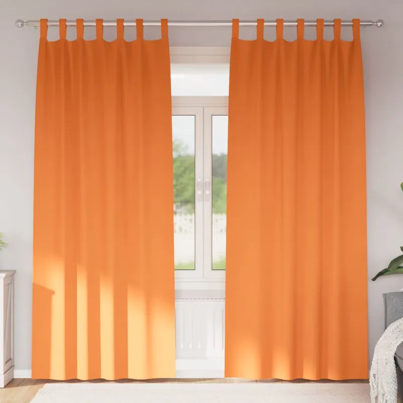 Užuolaidos su žiedais, blokuojančios šviesą 2 pcs
